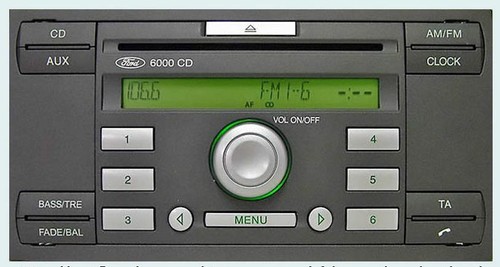 Lettore radio ford fiesta - lettore,