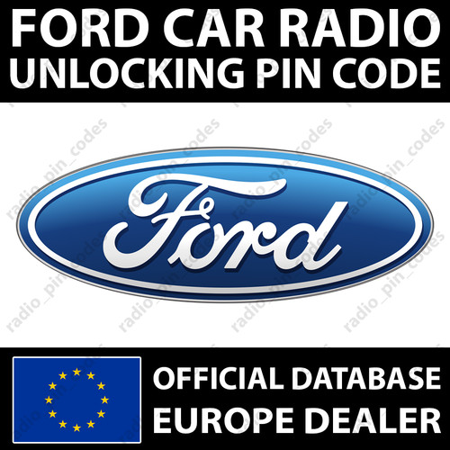 Ford radio pin codice - radio,